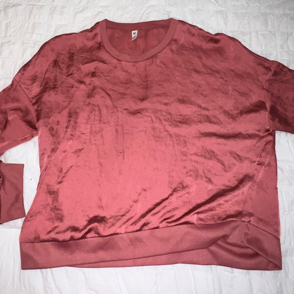 Nordstrom BP Pink Satin Top